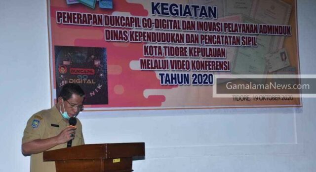 Dukcapil Tidore Lakukan Penerapan Do-Digital dan Inovasi Layanan Adminduk
