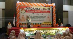 Hadiri HUT DWP Ke-21, Sekda Malut Ajak Anggota DWP Menjadi Mitra Strategis Pemerintah