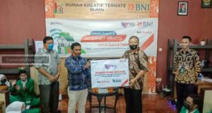 Momentum Hari Guru Nasional 2020, BNI Donasikan Buku Bacaan ke Rumah BUMN dan SMK 1 Ternate