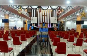 Jaga Protokol Kesehatan, Gereja Imanuel Ternate Kurangi Jemaat pada Ibadah Natal 2020