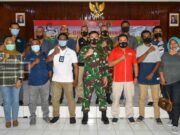 Perkuat Silaturahmi, Danrem 152/Baabullah Gelar Coffee Morning Dengan Insan Pers Maluku Utara