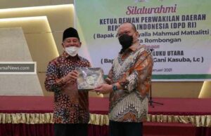 Makan Malam dengan Ketua DPD-RI, Gubernur Malut Minta Sofifi Dibangun Bandara Udara