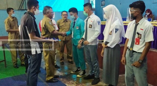Balai Jasa Konstruksi Wilayah VII Jayapura dan Dikbud Malut Gelar Uji Sertifikasi Kompetensi Siswa SMK