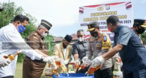 Polda Malut Musnahkan Ribuan Liter Minuman Keras Hasil Operasi Pekat Kieraha 2021