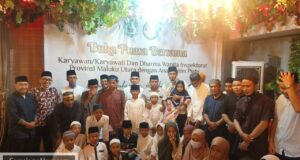 Inspektorat Provinsi Malut Buka Puasa Bersama Ratusan Anak Yatim