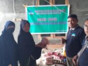DPW AGPAII Malut Salurkan Bantuan kepada Guru PAI yang Menjadi Korban Banjir Rob