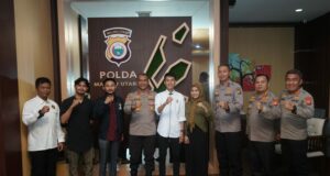 Upaya Menghidupkan UMKM, Polda Malut Gelar Audiensi dengan BPC HIPMI Kota Ternate