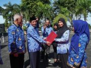 Staf Ahli Bidang Pemerintahan, Hukum dan Politik, Pimpin Upacara HUT Korpri Ke-51