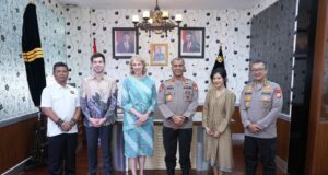 Pererat Silaturahmi, Kapolda Maluku Utara Terima Kunjungan Konsulat Jenderal Australia