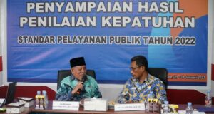 Terima Penilaian Kepatuhan Ombudsman, Gubernur AGK Komitmen Tingkatkan Pelayanan Publik