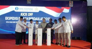 Gubernur Malut Hadiri Kick Off Ekspedisi Rupiah Berdaulat 2023.