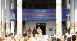 Pesan Wali Kota Ternate di Apel Gabungan