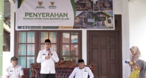 Warga Kastela Dapat Rumah Layak Huni
