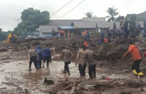 Banjir Bandang Terjang Kelurahan Rua Kota Ternate