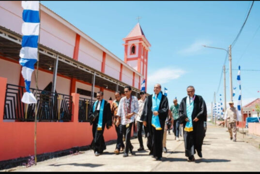Permukiman Baru Desa Kawasi jadi Lokasi Peresmian Tiga Fasilitas Gereja Protestan Maluku (GPM)
