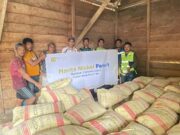 Harita Nickel Salurkan Bantuan Logistik Bahan Bangunan, Peduli Korban Banjir Desa Yaba