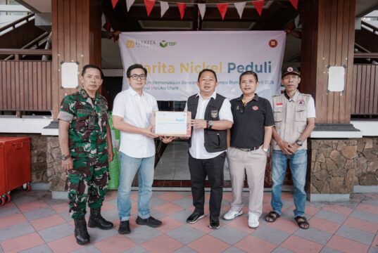 Gerak Cepat Pasca Gempa Ternate, Harita Nickel Salurkan Bantuan Logistik untuk Warga